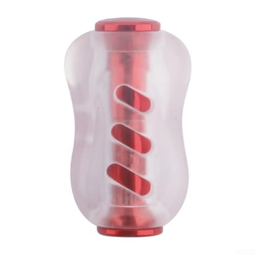 Ergonomischer Angelrollenknauf für DSA-Rollen aus Acryl und TPE-Materialien, bietet reibungslose Rotation und verbesserten Griff für bessere Kontrolle (rot) von Whychstore