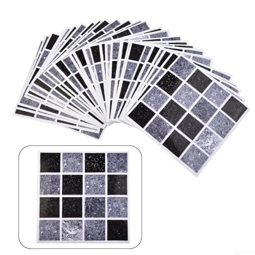 Funktionales und stilvolles 40-teiliges wasserdichtes Mosaik-Aufkleber-Set zur Verschönerung von Wohnräumen zu Hause von Whychstore