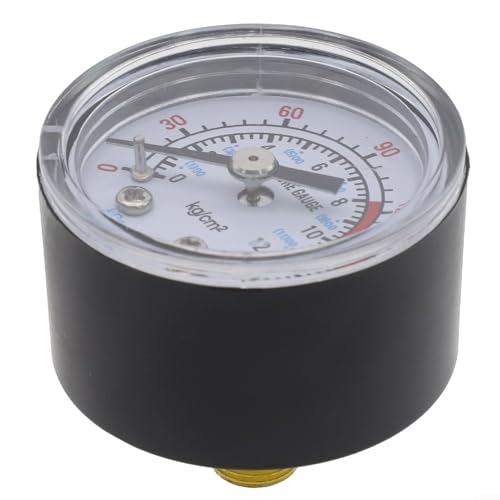 Genaues und Y40/Y50 Manometer 0 180PSI zur Überwachung der Leistung des Luftkompressors effektiv (A) von Whychstore