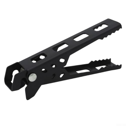 Gezahnter Topfclip für Mikrowelle und Kochen im Freien (schwarz (mit Zähnen)) von Whychstore