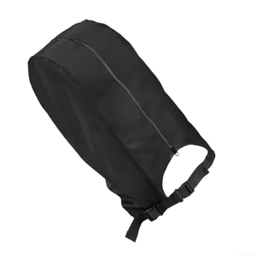 Golftaschen-Regenschutz, wetterbeständig und staubdicht, kratzfest, für Standard-Golfschlägertaschen, 86,4 x 83 x 50,8 cm, Schwarz von Whychstore