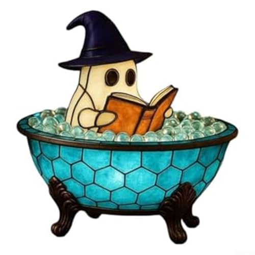 Halloween Bubble Bath Nachtlicht Geister Bubble Bath Lampe Niedliche LED-Lampe für Badezimmer Mit Farbwechsel Licht Geschenke Für Frauen Mädchen Halloween Bubble Bath Nachtlicht Geister Bubble Bath Lampe Niedliche LED-Lampe für Badezimmer Mit Farbwechsel Licht Geschenke Für Frauen Mädchen von Whychstore