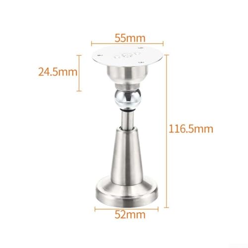 Hydraulischer Stoßdämpfer Magnetischer Türstopper aus Edelstahl 304 für lange Lebensdauer (B) von Whychstore