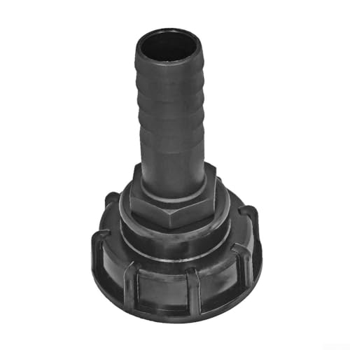 IBC Adapterkappe S60x6 mit 2.5 cm Schlauchstutzen für verbesserte Bewässerungssysteme von Whychstore