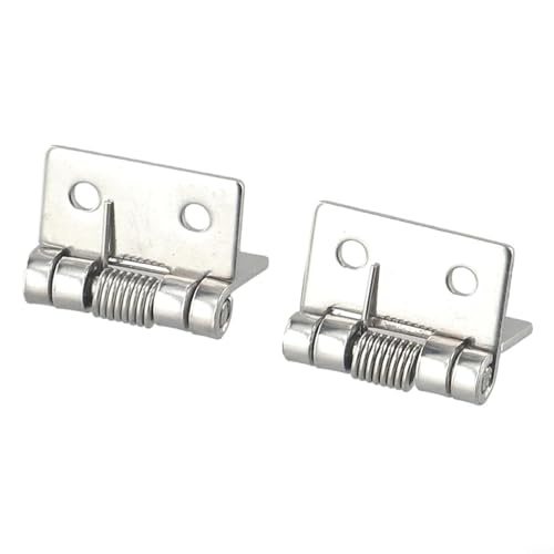 Kastenscharnier Set mit Selbstschließmechanismus aus Edelstahl (1 Zoll) von Whychstore