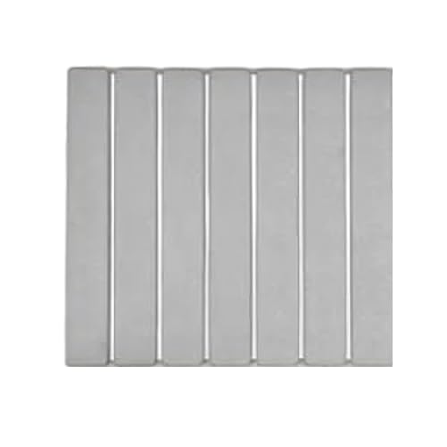 Kieselgur-Abtropfmatte, groß, saugfähig, faltbar, für Küche, Badezimmer, wasserabsorbierendes Pad, 60 x 39 cm (grau-A) von Whychstore