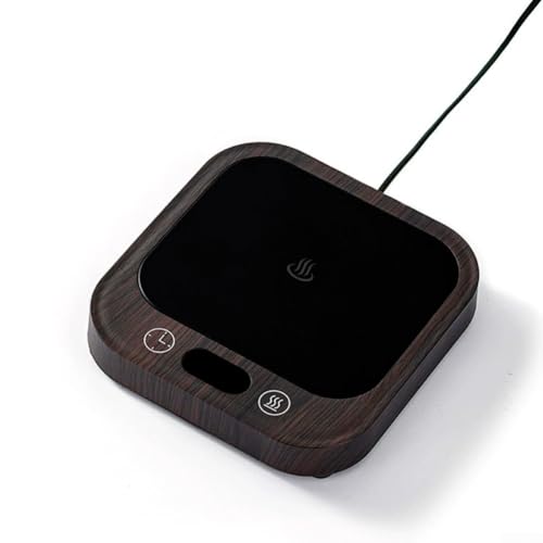 Kleiner elektrischer Tassenwärmer, Kaffeebecherwärmer mit vier Wärmestufen und Timer, Kerzenwärmer, für Kaffee, Tee, Milch Kleiner elektrischer Tassenwärmer, Kaffeebecherwärmer mit vier Wärmestufen und Timer, Kerzenwärmer, für Kaffee, Tee, Milch von Whychstore