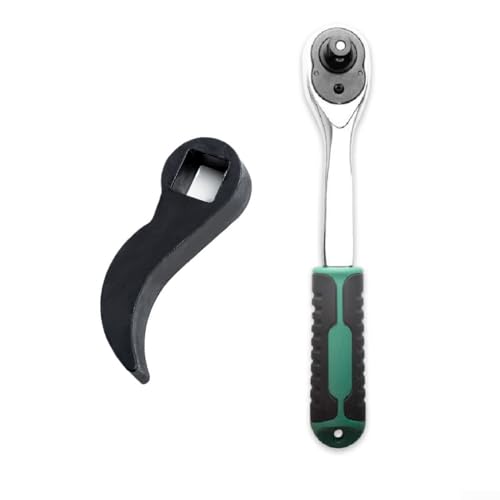 Kompaktes Design, Brechstangen-Adapterkopf, passt perfekt in den Werkzeugkasten, funktioniert nahtlos mit jeder Standard-Ratsche (12,5 mm) von Whychstore