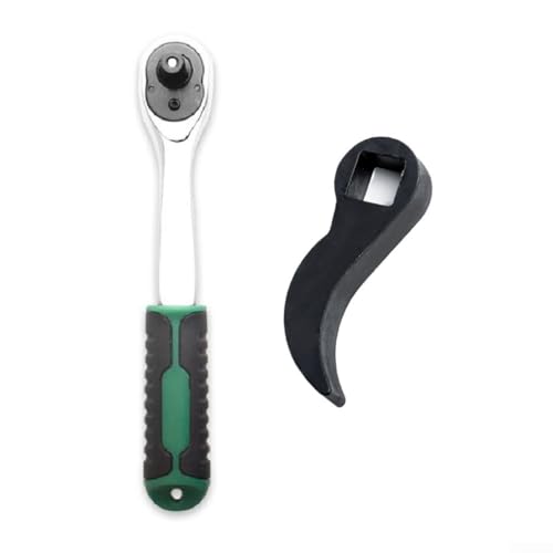 Kompaktes Design, Brechstangen-Adapterkopf, passt perfekt in den Werkzeugkasten, funktioniert nahtlos mit jeder Standard-Ratsche (9,5 mm) von Whychstore