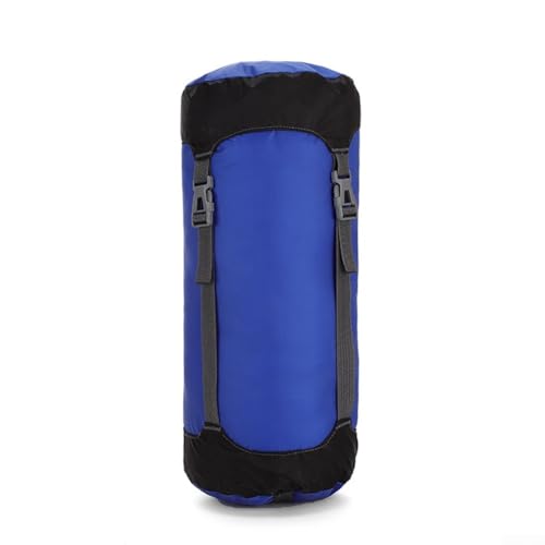 Kompressionssack für Schlafsack, Aufbewahrungstasche für Camping, Reisen, Wandern, S-XL (Königsblau, groß) von Whychstore