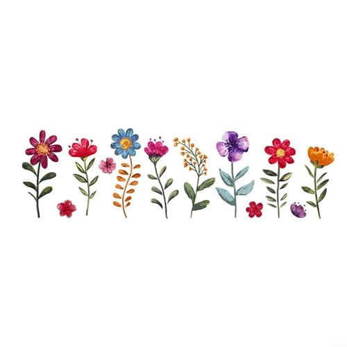 Kreative Wandaufkleber für Wohnzimmer, buntes Pfirsichblüten-Vogel-Design Kreative Wandaufkleber für Wohnzimmer, buntes Pfirsichblüten-Vogel-Design von Whychstore