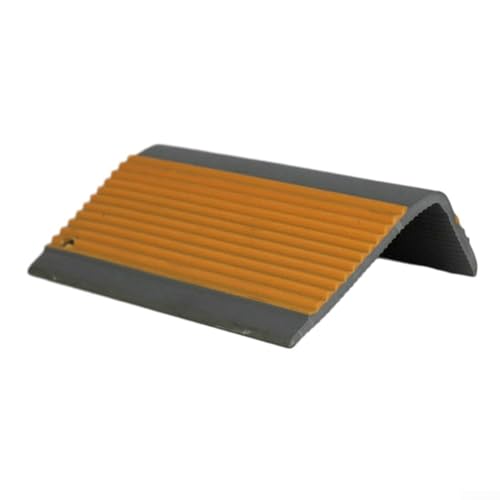 Längerer Schutz mit PVC-Treppenkantenabdeckungen verhindern Rutschen, verlängern die Lebensdauer der Treppe, mühelose Montage (orange) von Whychstore