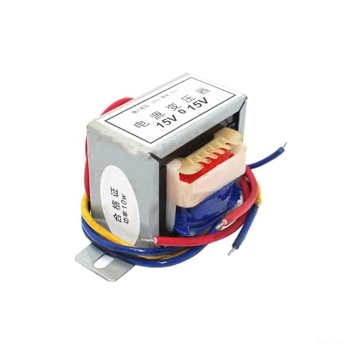 Leistungsstarker EI48-Leistungstransformator wandelt Wechselstrom-Eingang von 220 V in Ausgänge von 15 V und 18 V um (Einzelausgang 15 V) von Whychstore