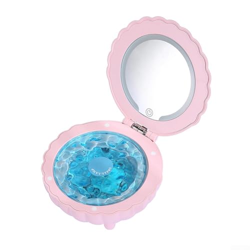 Multifunktionale Muschel-Projektorlampe, Nordlicht-Projektor mit Sprechen, mit Audio und weißem Rauschen, für Raumdekor/Kindergeschenk/Party/Geburtstag (Rosa) von Whychstore