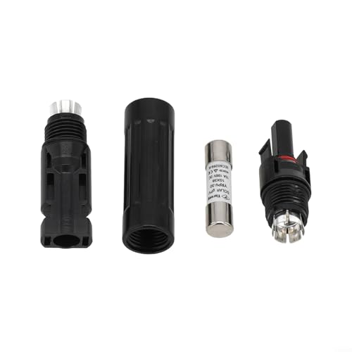 Nachhaltiges Design Inline-Sicherungsstecker, kompatibel mit Solarpanel-Systemen, zur Verwendung mit Standard-Sicherungen (15 A) von Whychstore