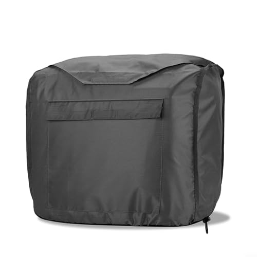 Whychstore Outdoor Inverter Generator Abdeckung, Wasserdicht, Grau, Oxford-Gewebe, 52 x 29 x 41 cm von Whychstore
