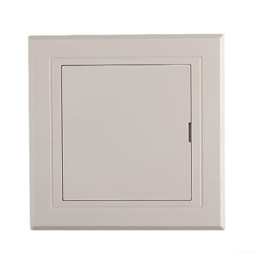 PVC-Abwasserrohr-Inspektions-Abdeckplatte mit abnehmbarem Griff und Lüftungsgitter für Service-Anschlüsse und Sanitärsystem-Zugänglichkeit (250 x 300) von Whychstore