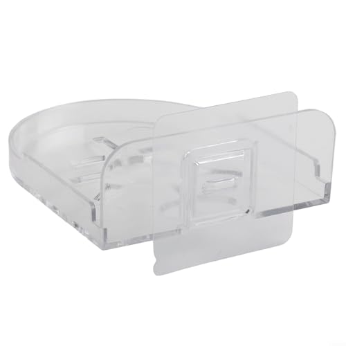 Platzsparende Montagemöglichkeit für CCTV-Geräte, einfach zu bedienen, kein Bohren, schwebendes Regal-Design (transparent) von Whychstore