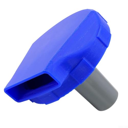 Pool Jet Düse, maßgeschneiderte Wasserdurchflusskontrolle mit und flexibler Pooleinlassdüse, für Intex Schwimmbad Spa Auslaufzubehör (blau) von Whychstore