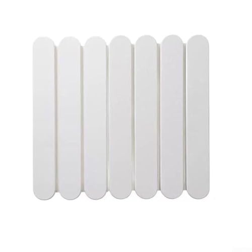 Saugfähige, faltbare Abtropfmatte mit Steinmaterial und rutschfestem PVC, entworfen für Küchentheken, um Geschirr effizient zu trocknen (30 x 40 cm) von Whychstore