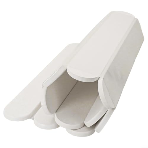 Saugfähige, faltbare Abtropfmatte mit Steinmaterial und rutschfestem PVC, entworfen für Küchentheken, um Geschirr effizient zu trocknen (60 x 39 cm) von Whychstore