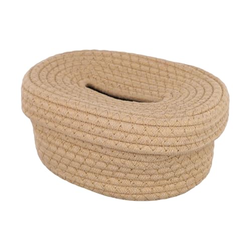 Schickes nordisches Design Taschentuchbox Aufbewahrung für Standard-Tücherpackungen zu Hause oder im Büro (natürliche Holzfarbe) von Whychstore