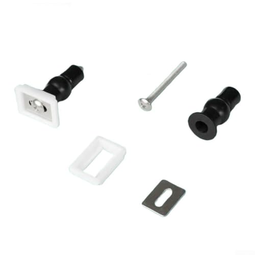 Schnellspanner-Erweiterungsschrauben-Set, WC-Sitz-Armaturen, WC-Befestigungsset, WC-Deckelbefestigung, Erweiterungsschraube allgemein zur Befestigung des WC-Sitzes (33 mm) von Whychstore
