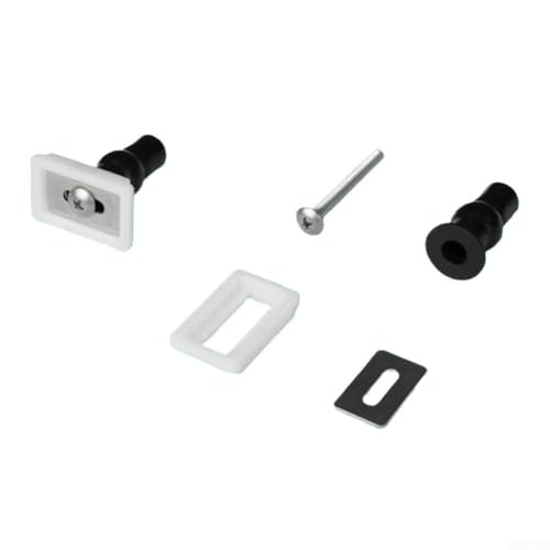 Schnellspanner-Erweiterungsschrauben-Set, WC-Sitz-Armaturen, WC-Befestigungsset, WC-Deckelbefestigung, Erweiterungsschraube allgemein zur Befestigung des WC-Sitzes (39 mm) von Whychstore
