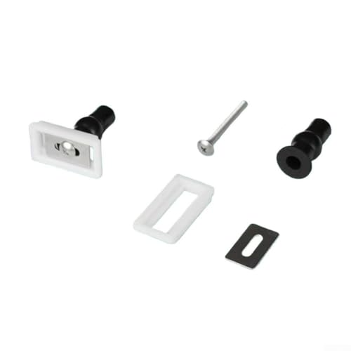 Schnellspanner-Erweiterungsschrauben-Set, WC-Sitz-Armaturen, WC-Befestigungsset, WC-Deckelbefestigung, Erweiterungsschraube allgemein zur Befestigung des WC-Sitzes (45 mm) von Whychstore