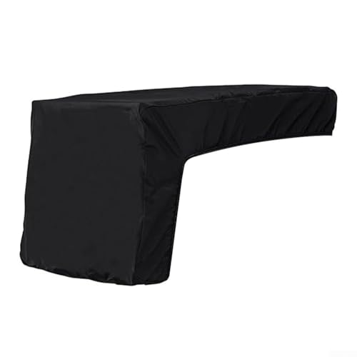 Schützen Sie Ihren Seitenbrenner mit dieser zuverlässigen Abdeckung aus wasserabweisendem Polyester und Kordelzug am Saum (12,5 x 19,5 x 3,5 cm) von Whychstore