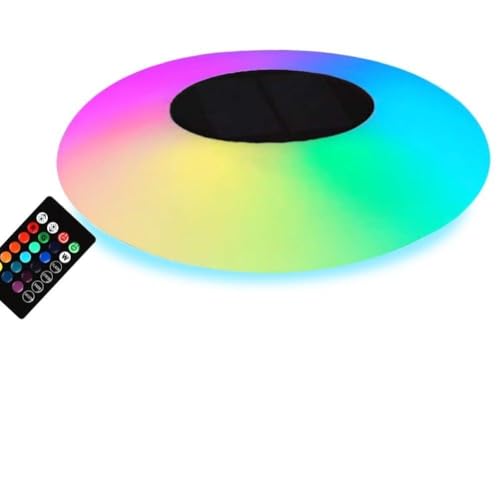 Schwimmende Solar-Poolleuchte mit Fernbedienung, 16 RGB-Farbmodi, IP67 wasserdicht für Außenpool und Gartenambiente Schwimmende Solar-Poolleuchte mit Fernbedienung, 16 RGB-Farbmodi, IP67 wasserdicht für Außenpool und Gartenambiente von Whychstore