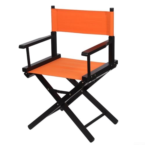 Segeltuchbezug Set für Outdoor für Regiestühle Robuster Schutz vor Elementen (Orange) von Whychstore