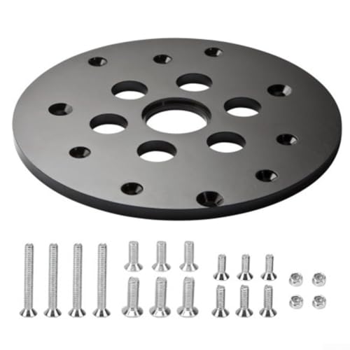 Stahlfräsmaschinen-Arbeitstisch mit 3,8 cm zentraler Öffnung für Führungsbuchsen, entworfen, um Vibrationen zu minimieren und die Genauigkeit zu verbessern von Whychstore