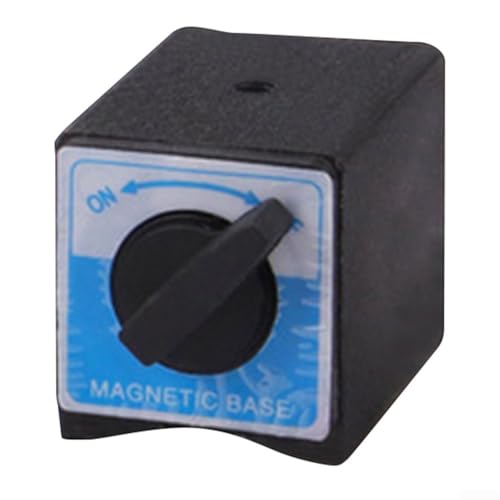 Switch Magnetic Table Base, Magnetic Base For Cutting Tools, Powerful Magnet, M8 X 1 25 Threaded Holes, Compact Size von Whychstore