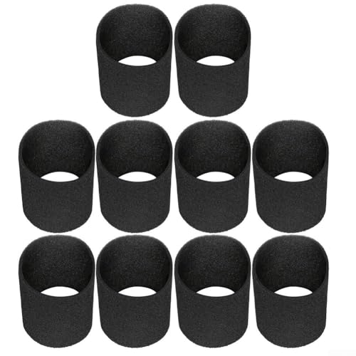 VFF21 Schaumstofffilter für Vacmaster VP205 VOM205P und VHB305M Nass- und Trockensauger, schwarz, waschbar, 10 Stück VFF21 Schaumstofffilter für Vacmaster VP205 VOM205P und VHB305M Nass- und Trockensauger, schwarz, waschbar, 10 Stück von Whychstore