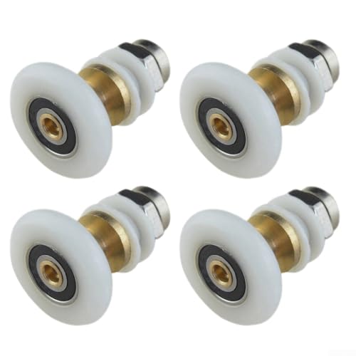 Verbessern Sie Ihre Duschtür mit 4-teiligem Riemenscheiben-Set für effiziente Leistung (G16-28mm-0031) von Whychstore