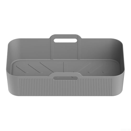 Verlängertes Silikon-Pad für AF500 für effektive Ölabscheidung in 5 l und 10 l Luftfritteusen (1 grau) von Whychstore
