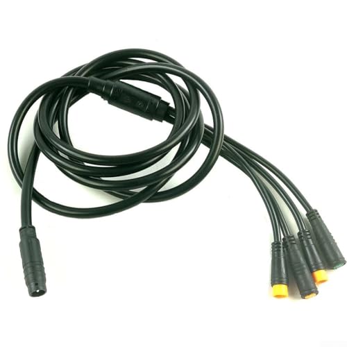 Wasserdichtes Verlängerungskabel für Elektrofahrräder, 1 zu 4 für optimale Controller-Leistung Wasserdichtes Verlängerungskabel für Elektrofahrräder, 1 zu 4 für optimale Controller-Leistung von Whychstore