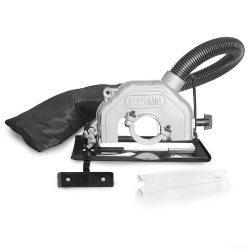 Werkzeug-Winkelschleifer-Ständer, robuster Winkelständer für 100/125 Typ mit einstellbarer Schnitttiefe bis 40 mm, Vakuumschlauch und Staubbeutel im Lieferumfang enthalten Werkzeug-Winkelschleifer-Ständer, robuster Winkelständer für 100/125 Typ mit einstellbarer Schnitttiefe bis 40 mm, Vakuumschlauch und Staubbeutel im Lieferumfang enthalten von Whychstore