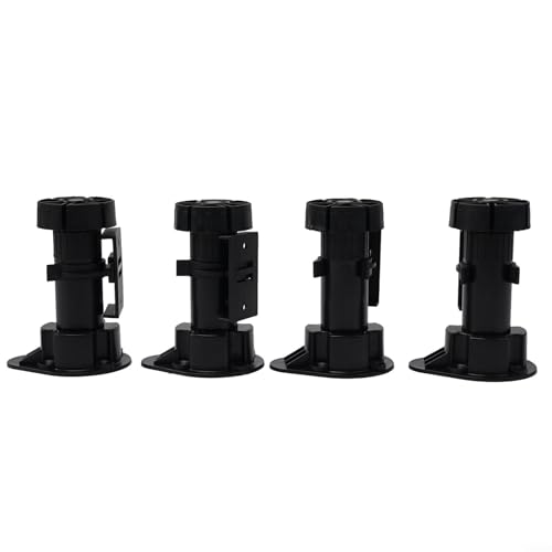 Whychstore Verstellbare Möbelfüße, 4er-Set, perfekt für Küchen- und Badezimmerschränke (100-130 2#) von Whychstore