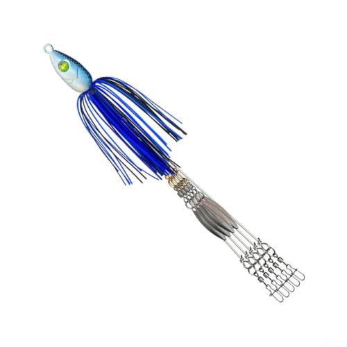 Willow Blade Alabama Umbrella Rig Perfect Multi Lure Setup for Targeting Large Bass (6) von Whychstore