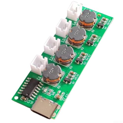 Zerstäuber-Luftbefeuchter-Modul, DIY-Luftbefeuchter-Modul-Antriebsschaltung, 5 V Zerstäubungsmodule mit Schalter, mit 4–5 µm ultrafeiner Sprühöffnung (C) von Whychstore
