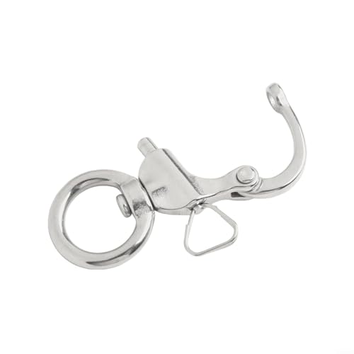 Zuverlässiger 2 5 Zoll Schnappschäkel mit Schnellverschluss Bügel für Segel- und Kletterausrüstung von Whychstore