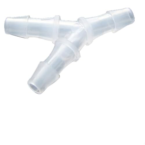Zuverlässiger Y-förmiger Schlauchverbinder für Wasserfluss in Tropfbewässerung und Aquarien, entworfen für Leckverbindungen mit Widerhaken (4,8 mm Y-T-Stück) von Whychstore