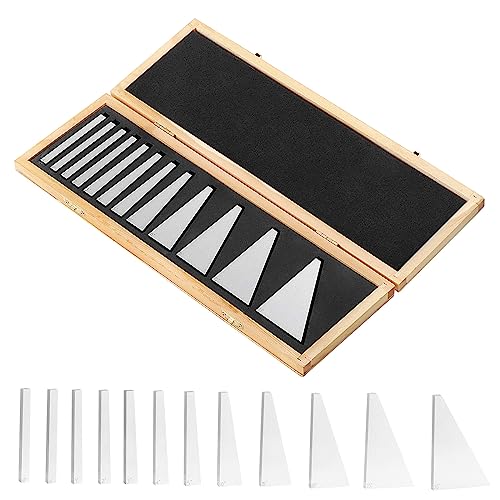 WiMas Precision Thin Parallel Bar Set, Jig Block Bar Tool Set für Zerspaner Fräsarbeiten und andere Projekte Parallel Block Paare (12) von WiMas