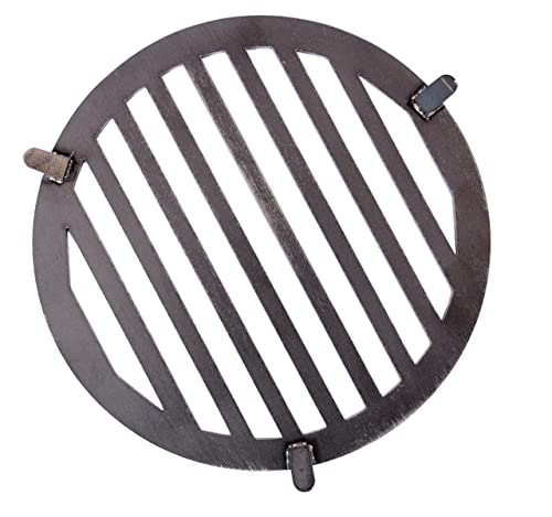 Einsatz für Feuerplatte Grill Gitter Ø20cm (19,8 cm) für Feuerschale Grillplatte Feuertonne BBQ von WiMi