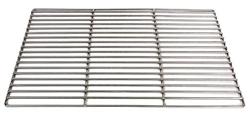 Massiver Grillrost 48 x 48 cm aus Edelstahl 6 mm rostfrei und elektropoliert von WiMi