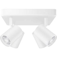 WiZ 8719514554559 IMAGEO Spots 4x5W W 22-65K RGB SQ LED-Deckenleuchte 20W Weiß von WiZ