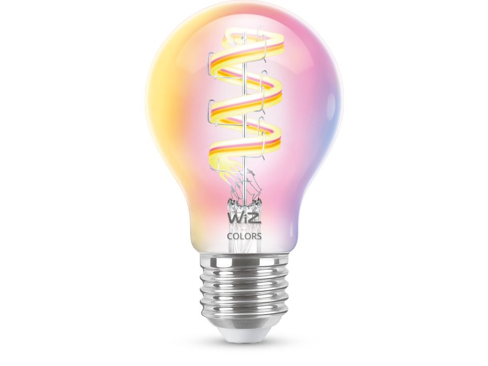 WIZ LED-Leuchtmittel Birnenform A67 E27 6,3W warmweiß bis kaltweiß smart RGB von WiZ
