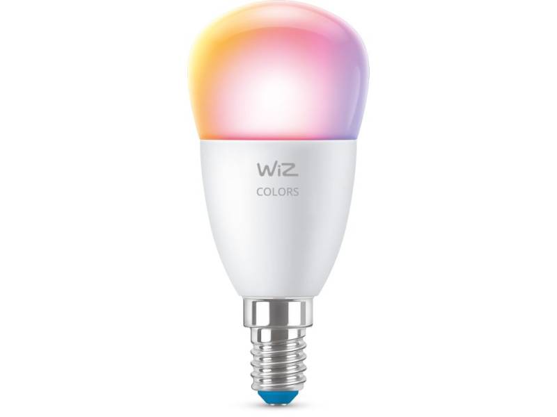 WIZ LED-Leuchtmittel Tropfenform P45 E14 5W warmweiß bis kaltweiß smart RGB von WiZ